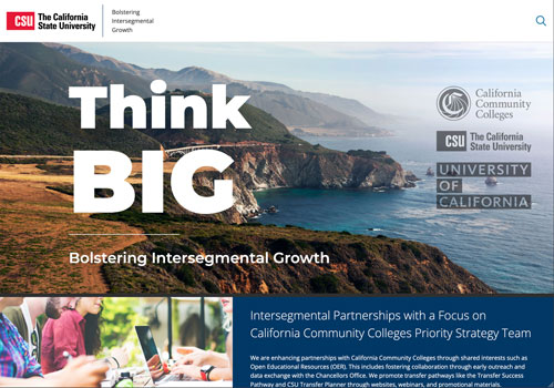 Think BIG website screenshot